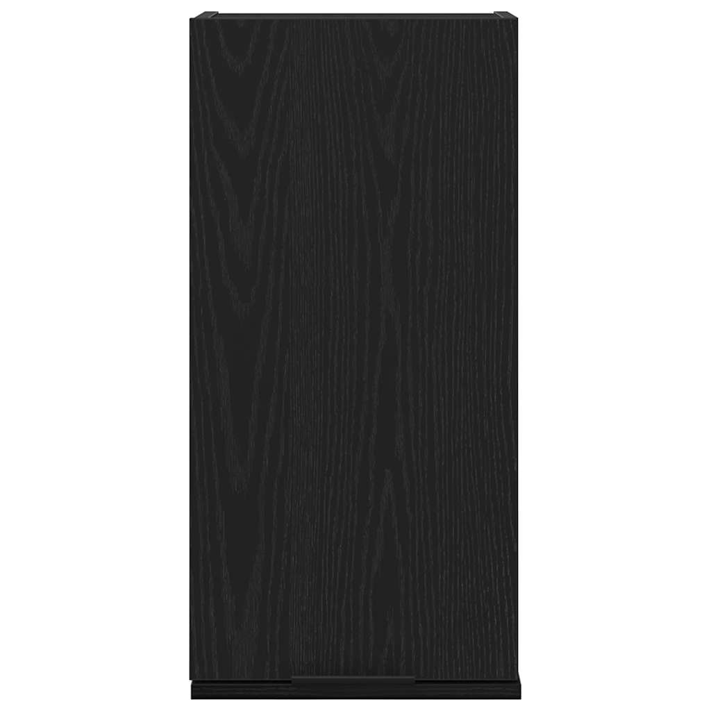 vidaXL Wandschrank Schwarze Eiche 32 x 20 x 67 cm Holzwerkstoff
