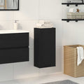 vidaXL Wandschrank Schwarze Eiche 32 x 20 x 67 cm Holzwerkstoff