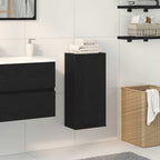 vidaXL Wandschrank Schwarze Eiche 32 x 20 x 67 cm Holzwerkstoff
