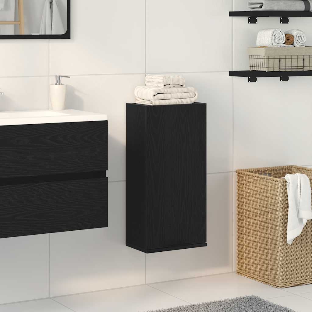 vidaXL Wandschrank Schwarze Eiche 32 x 20 x 67 cm Holzwerkstoff