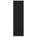 vidaXL Schuhschrank mit Regal Schwarz Eichen-Optik 29,5 x 35 x 101 cm