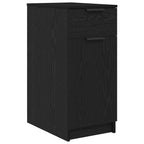 vidaXL Büroschrank Schwarz Eichen-Optik 33 x 50 x 75 cm Holzwerkstoff