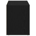 vidaXL Schuhbank Schwarze Eiche 100 x 35 x 45 cm Holzwerkstoff
