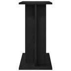 vidaXL Aquariumständer Schwarze Eiche 60 x 30 x 60 cm Holzwerkstoff