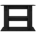 vidaXL Aquariumständer Schwarz Eichen-Optik 80x35x60 cm Holzwerkstoff