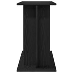 vidaXL Aquariumständer Schwarz Eichen-Optik 80x35x60 cm Holzwerkstoff
