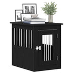 vidaXL Hundebox-Möbel Schwarze Eiche 45 x 62 x 59 cm Holzwerkstoff