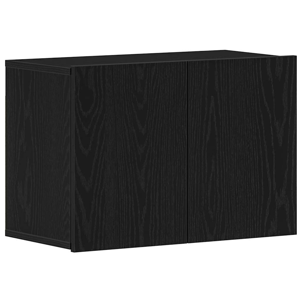 vidaXL TV-Schrank Schwarze Eiche 60 x 30 x 41 cm Holzwerkstoff