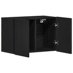vidaXL TV-Schrank Schwarze Eiche 60 x 30 x 41 cm Holzwerkstoff