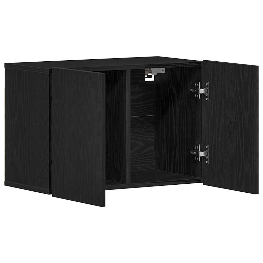 vidaXL TV-Schrank Schwarze Eiche 60 x 30 x 41 cm Holzwerkstoff