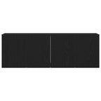 vidaXL TV-Schränke 2 Stk. Schwarze Eiche 120 x 30 x 41 cm Holzwerkstoff