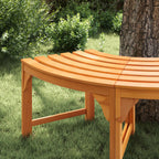 vidaXL Baumbank Natur 160 x 80 x 45cm Massives Eukalyptus Holz