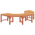 vidaXL Baumbank 4-Sitzanzahl 210 x 80 x 45 cm Massives Eukalyptus Holz