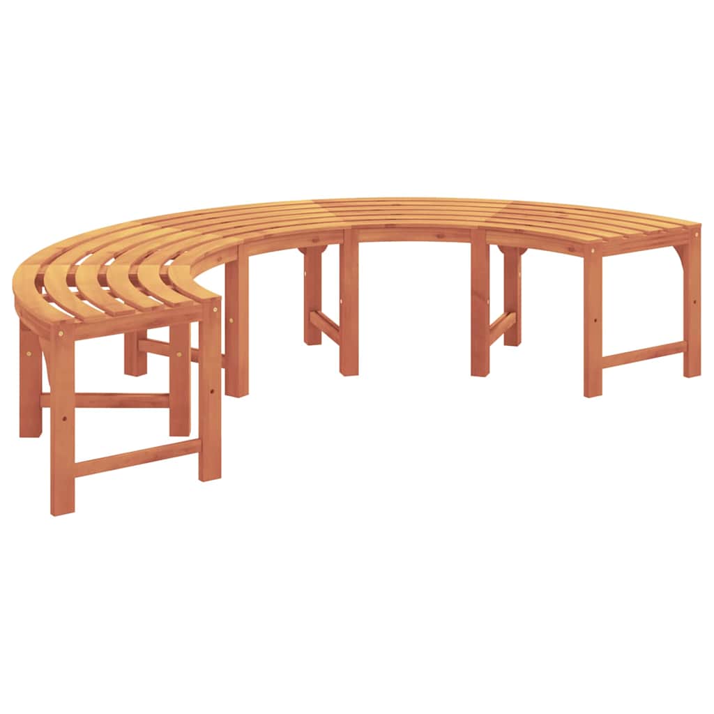 vidaXL Baumbank 4-Sitzanzahl 210 x 80 x 45 cm Massives Eukalyptus Holz