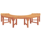 vidaXL Baumbank 4-Sitzanzahl 210 x 80 x 45 cm Massives Eukalyptus Holz