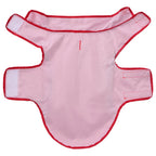 vidaXL Hunde Regenmantel mit Reflexstreifen Polyester Rot XXS