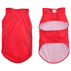 vidaXL Hunde Regenmantel mit Reflexstreifen Polyester Rot L