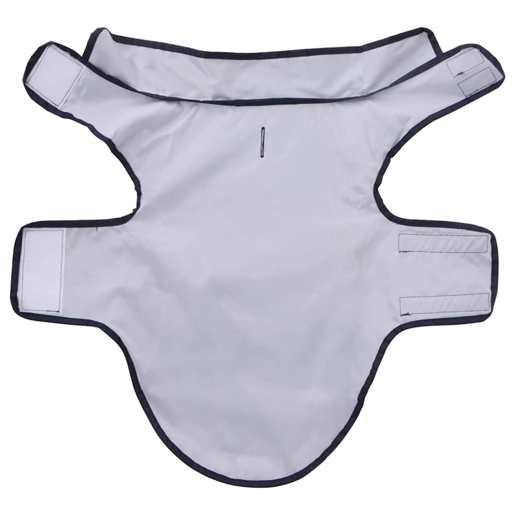 vidaXL Hunde Regenmantel mit Reflexstreifen Polyester Marineblau M