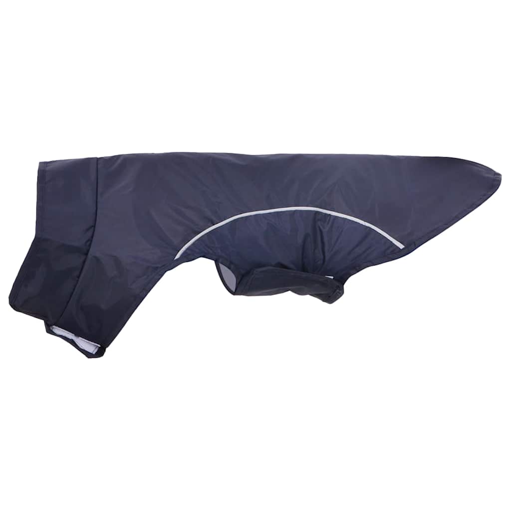vidaXL Hunde Regenmantel mit Reflexstreifen Polyester Marineblau M
