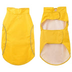 vidaXL Hunde Regenmantel mit Reflexstreifen Polyester Gelb L