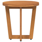 vidaXL Garten-Beistelltisch Rund Ø40x40 cm Massivholz Akazie