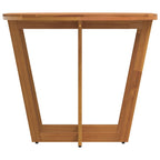 vidaXL Garten-Esstisch Oval 150x90x75 cm Massivholz Akazie
