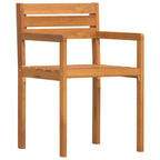 vidaXL Gartenstühle 2 Stk. 50x53x80 cm Massivholz Akazie