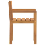 vidaXL Gartenstühle 2 Stk. 50x53x80 cm Massivholz Akazie