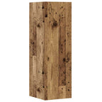 vidaXL 5-tlg. TV-Schrank-Set Wandmontage Altholz-Optik Holzwerkstoff