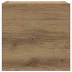 vidaXL 5-tlg. TV-Schrank-Set Wandmontage Artisan-Eiche Holzwerkstoff