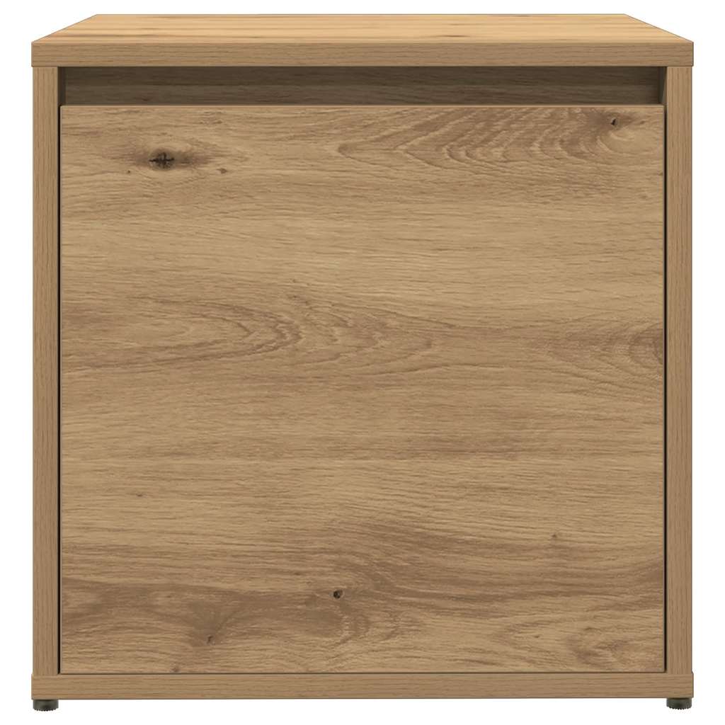 vidaXL Garderoben-Set Artisan-Eiche Holzwerkstoff