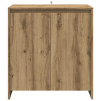 vidaXL 2-tlg. Sideboard Artisan-Eiche Holzwerkstoff