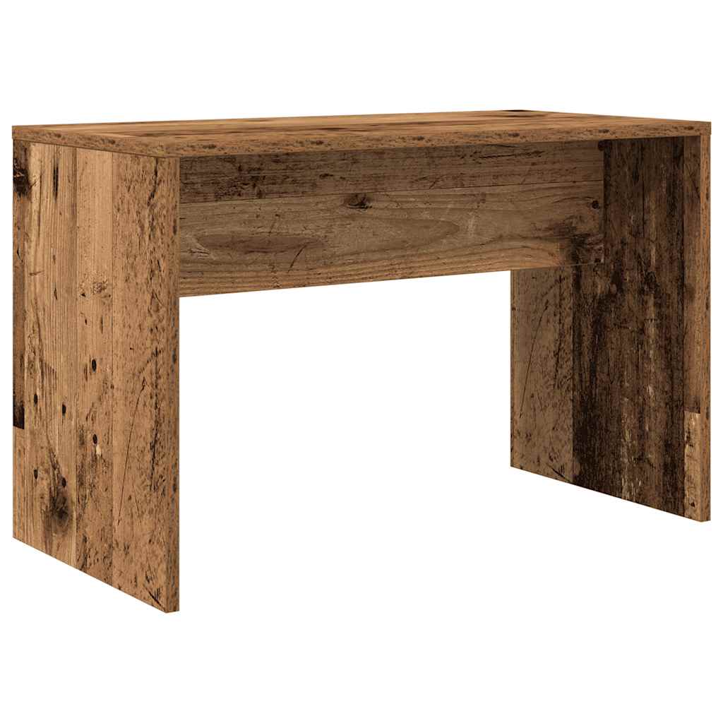 vidaXL Schminktisch-Set Altholz-Optik Holzwerkstoff