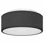 vidaXL Deckenlampe mit Strahlern Schwarz 30 x 30 x 13,5 cm Stoff
