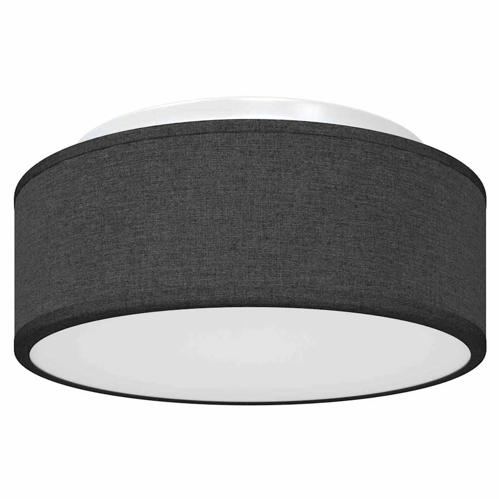 vidaXL Deckenlampe mit Strahlern Schwarz 30 x 30 x 13,5 cm Stoff