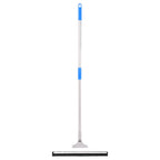 vidaXL Wasserschieber mit Stiel 45x122,5 cm Stahl und Gummi