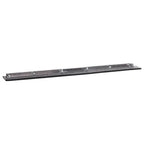 vidaXL Wasserschieber mit Stiel 45x122,5 cm Stahl und Gummi