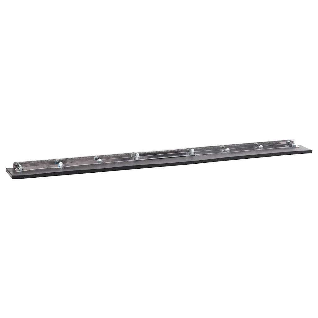 vidaXL Wasserschieber mit Stielen 5 Stk. 55x122,5 cm Stahl und Gummi