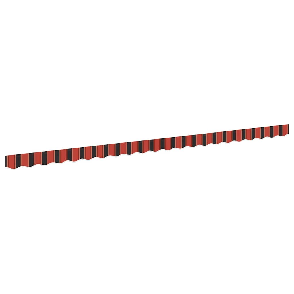 vidaXL Markisenschürzen-Ersatz Orange / Schwarz / Gelb 480 x 20 cm