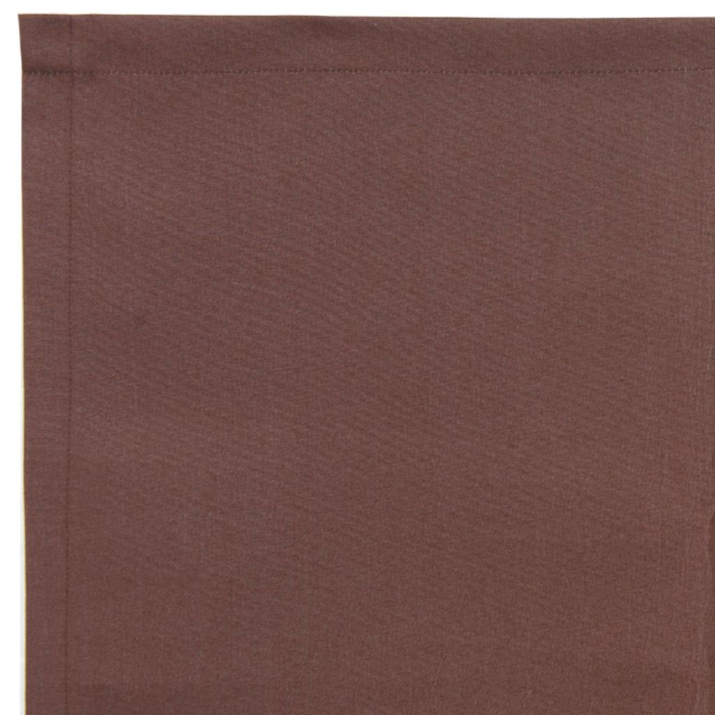 vidaXL Markisenschürzen-Ersatz Braun gestreift 2,5 m Polyester