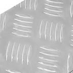 vidaXL Treppe Tritt 15 pcs Silber 60 x 18 x 2,5 cm Aluminium