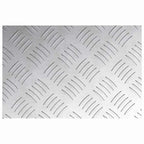 vidaXL Treppe Tritt Rechtwinklig 4 pcs Silber 30 x 20 cm Aluminium