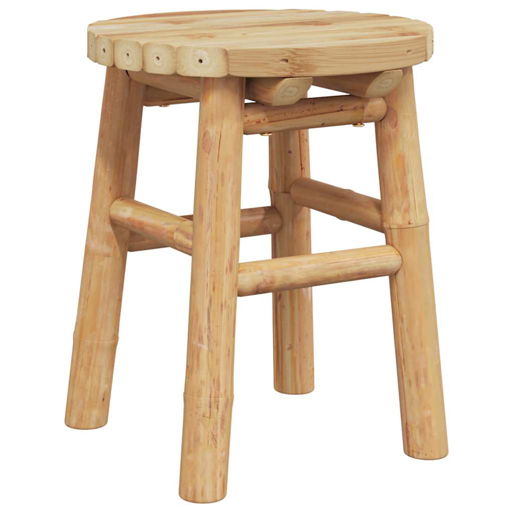 vidaXL Hocker Bambus Natur 30 x 30 x 36 cm Bambus