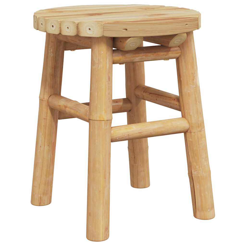 vidaXL Hocker Bambus Natur 30 x 30 x 36 cm Bambus