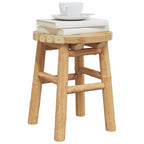 vidaXL Hocker Bambus Natur 30 x 30 x 36 cm Bambus