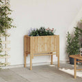 vidaXL Hochbeet Braun 70 x 35 x 70 cm Bambus