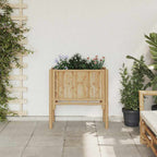 vidaXL Hochbeet Braun 70 x 35 x 70 cm Bambus