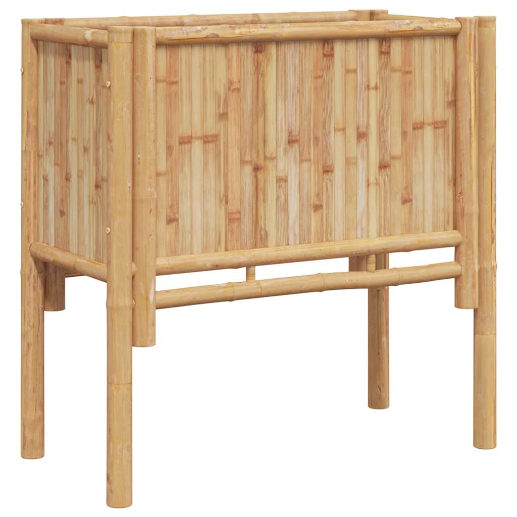 vidaXL Hochbeet Braun 70 x 35 x 70 cm Bambus