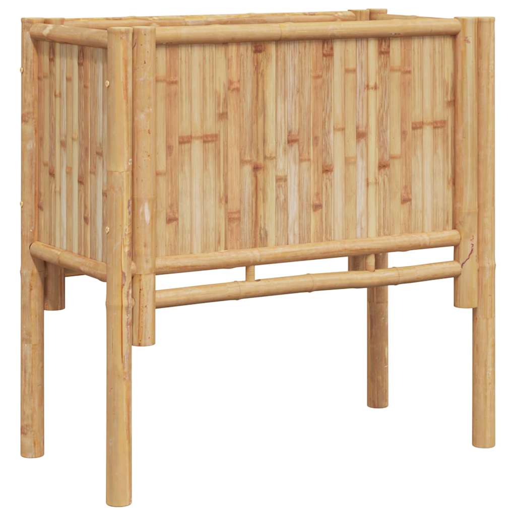 vidaXL Hochbeet Braun 70 x 35 x 70 cm Bambus