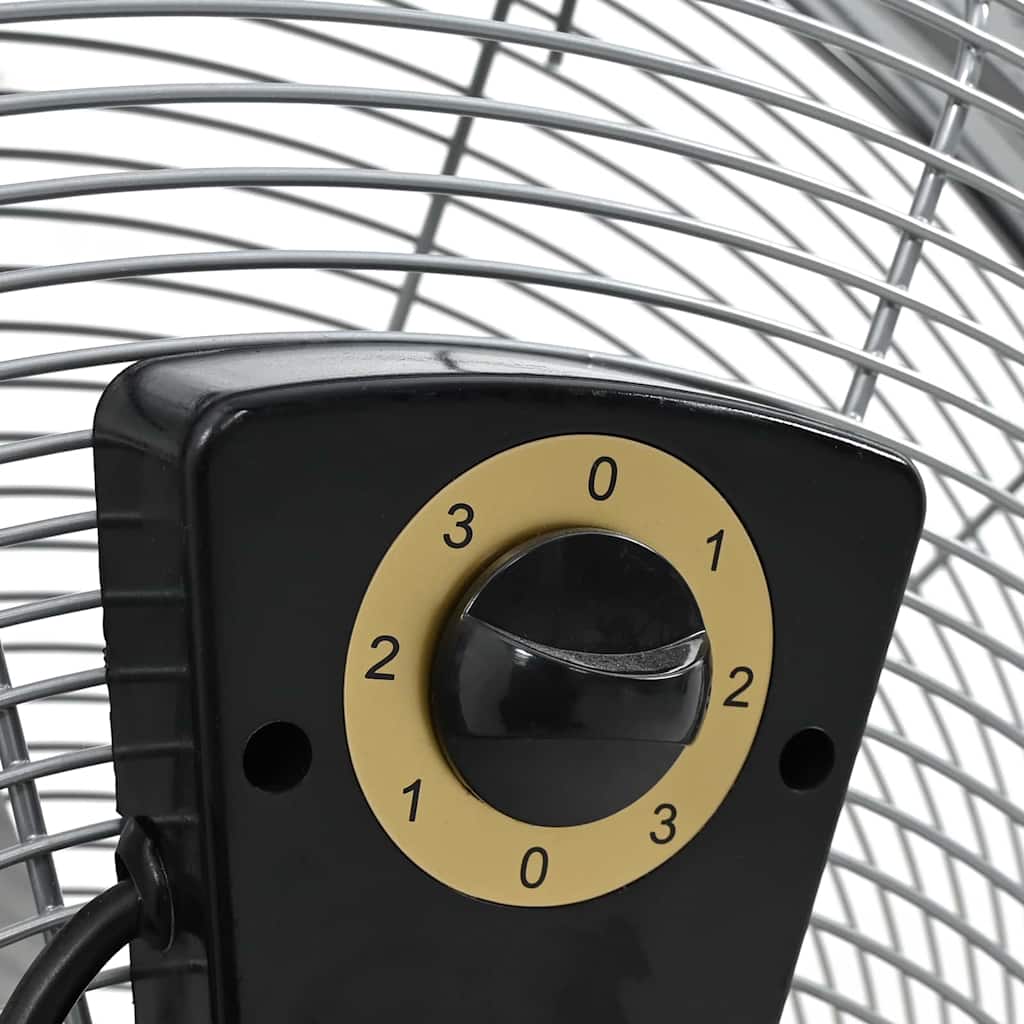 vidaXL Trommelventilator Mit Rad Silber 73 x 42 x 70 cm Aluminium